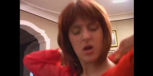 Young Redhead Gets Her Smooth Pussy And Ass Filled By Monster Black Dick (Joachim Kessef)