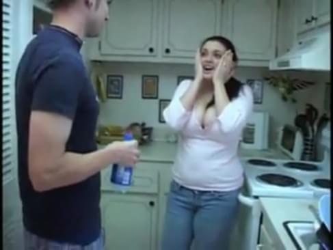 Bareback shower maid curvy