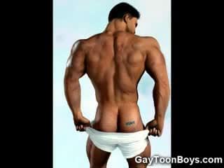 3D Sexy Muscular Gays!