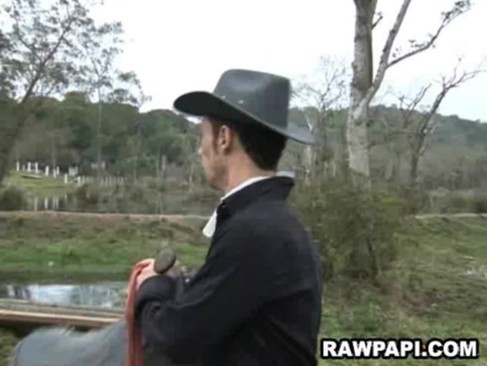 Gay Latin Hardcore Cowboy Bareback Ride