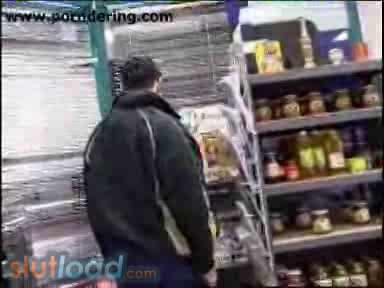 Gangbang at a grocery store