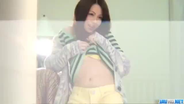 Amateur Rika Koizumi loves cum dripping her throat