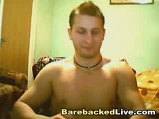 Sexy Guy Poses On Webcam